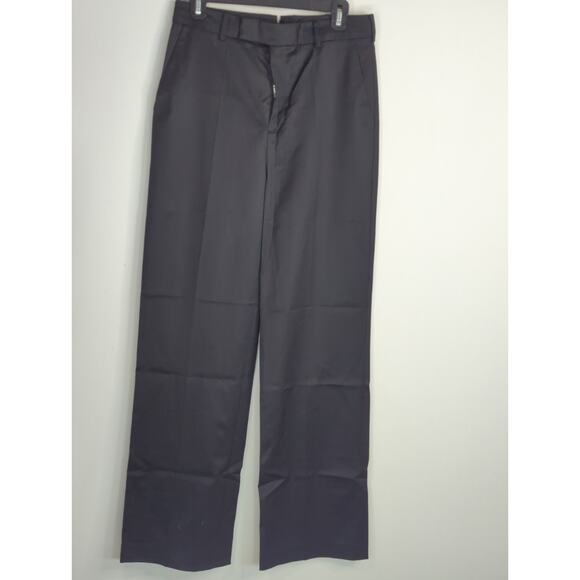 Babaton Black High Waisted Agency Twill Wool Cashmere Pants Size 8 Modest Casual - Picture 3 of 13